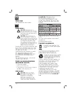 Предварительный просмотр 140 страницы DeWalt DW745 Original Instructions Manual