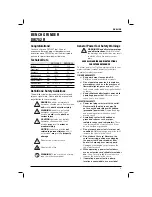 Preview for 5 page of DeWalt DW752R Original Instructions Manual