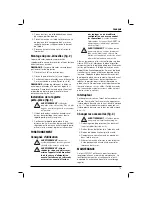 Preview for 15 page of DeWalt DW752R Original Instructions Manual