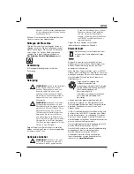 Preview for 25 page of DeWalt DW753 Instructions Manual