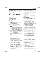 Preview for 45 page of DeWalt DW753 Instructions Manual