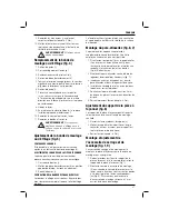 Preview for 49 page of DeWalt DW753 Instructions Manual