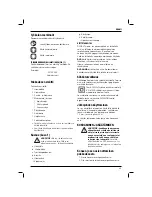 Preview for 91 page of DeWalt DW753 Instructions Manual