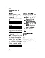 Preview for 96 page of DeWalt DW753 Instructions Manual