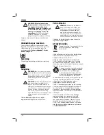 Preview for 102 page of DeWalt DW753 Instructions Manual