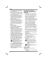 Preview for 106 page of DeWalt DW753 Instructions Manual