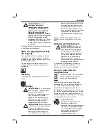 Preview for 121 page of DeWalt DW753 Instructions Manual