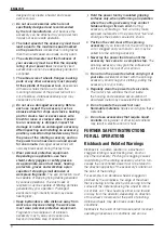 Preview for 8 page of DeWalt DW820 Original Instructions Manual