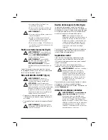 Preview for 61 page of DeWalt DW831 Original Instructions Manual