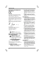 Preview for 102 page of DeWalt DW831 Original Instructions Manual