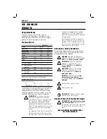 Preview for 4 page of DeWalt DW887N Original Instructions Manual