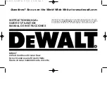 Предварительный просмотр 2 страницы DeWalt DW9048 Instruction Manual