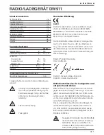 Предварительный просмотр 9 страницы DeWalt DW911 Owner'S Manual