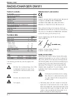 Предварительный просмотр 14 страницы DeWalt DW911 Owner'S Manual