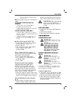 Preview for 47 page of DeWalt DW920 Original Instructions Manual