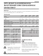 Предварительный просмотр 55 страницы DeWalt DW927 Manual