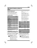 Preview for 19 page of DeWalt DW934 Instructions Manual