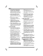 Preview for 36 page of DeWalt DW934 Instructions Manual