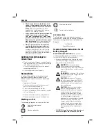 Preview for 38 page of DeWalt DW934 Instructions Manual