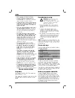 Preview for 52 page of DeWalt DW934 Instructions Manual