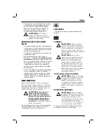 Preview for 57 page of DeWalt DW934 Instructions Manual