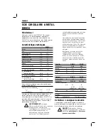 Preview for 60 page of DeWalt DW934 Instructions Manual