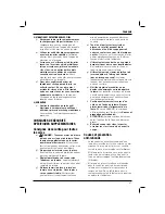 Preview for 63 page of DeWalt DW934 Instructions Manual