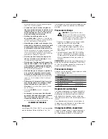 Preview for 66 page of DeWalt DW934 Instructions Manual