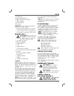 Preview for 69 page of DeWalt DW934 Instructions Manual