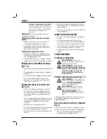 Preview for 70 page of DeWalt DW934 Instructions Manual