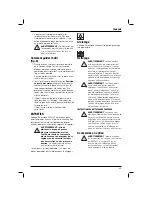 Preview for 71 page of DeWalt DW934 Instructions Manual