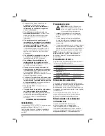 Preview for 80 page of DeWalt DW934 Instructions Manual