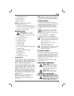 Preview for 83 page of DeWalt DW934 Instructions Manual