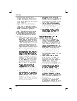 Preview for 92 page of DeWalt DW934 Instructions Manual