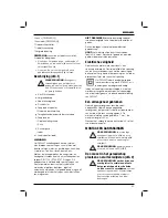 Preview for 97 page of DeWalt DW934 Instructions Manual