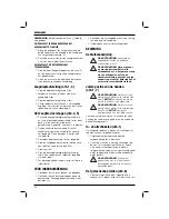 Preview for 98 page of DeWalt DW934 Instructions Manual