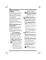 Preview for 108 page of DeWalt DW934 Instructions Manual