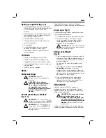 Preview for 111 page of DeWalt DW934 Instructions Manual