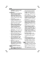 Preview for 116 page of DeWalt DW934 Instructions Manual