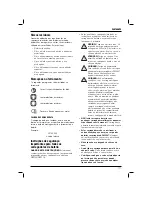 Preview for 119 page of DeWalt DW934 Instructions Manual