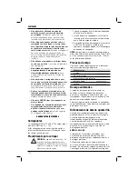 Preview for 120 page of DeWalt DW934 Instructions Manual