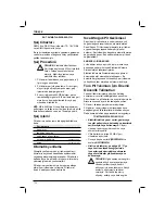 Preview for 158 page of DeWalt DW934 Instructions Manual