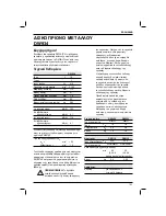 Preview for 165 page of DeWalt DW934 Instructions Manual