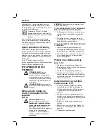 Preview for 176 page of DeWalt DW934 Instructions Manual