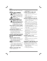 Preview for 38 page of DeWalt DW941 Instructions Manual