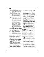 Preview for 46 page of DeWalt DW941 Instructions Manual