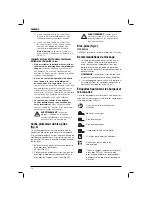 Preview for 60 page of DeWalt DW941 Instructions Manual