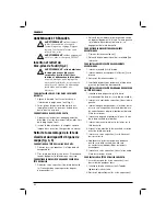 Preview for 62 page of DeWalt DW941 Instructions Manual