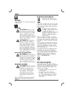 Preview for 64 page of DeWalt DW941 Instructions Manual