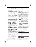 Preview for 70 page of DeWalt DW941 Instructions Manual